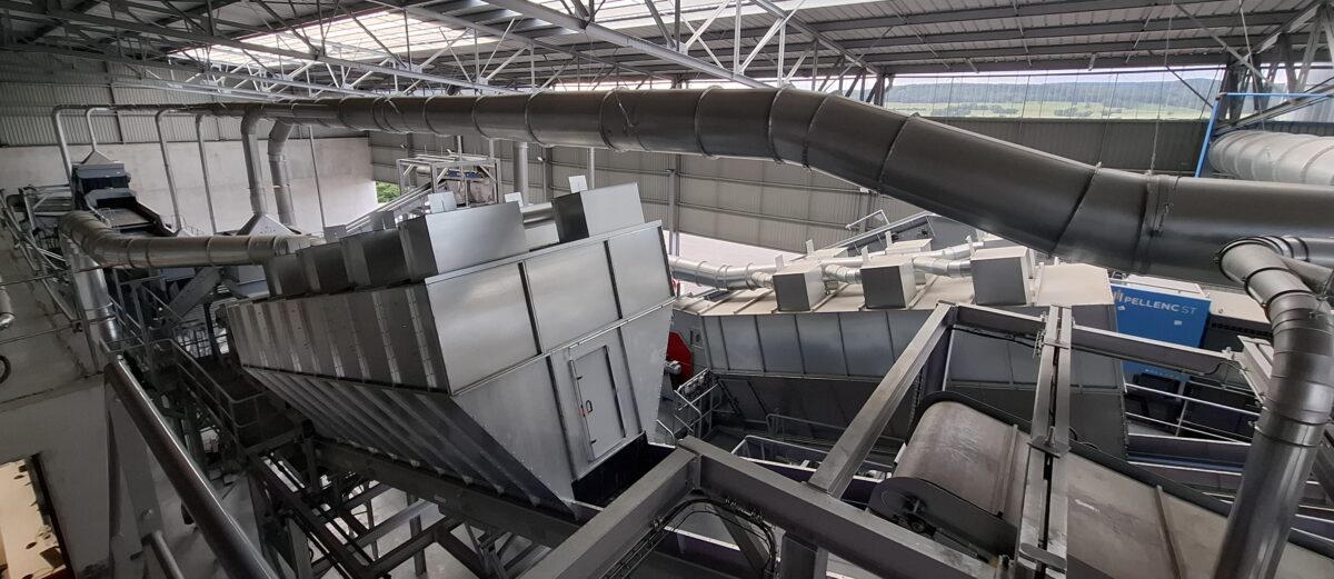 Photo illustrant le centre de tri BBCI