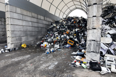 Photo illustrant des Déchets d’Équipements Électriques et Électroniques (D3E)